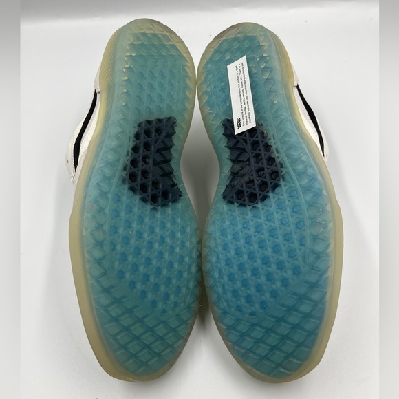 Vans Ave Pro Size 7 Men’s White Black - Picture 5 of 6